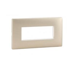 Legrand Mylinc 4M Champagne Cover Plate, 6763 73